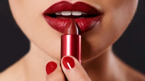 Lippenstift entfernen