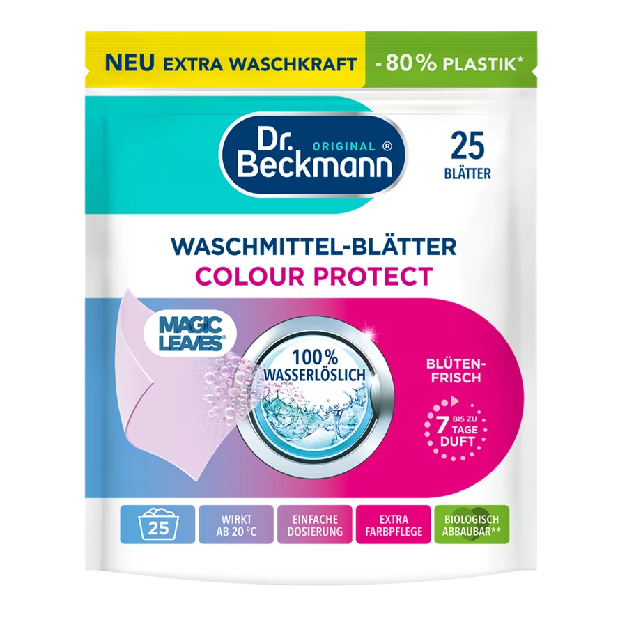 Original Waschmittel-Blätter Colour Protect Blütenfrisch